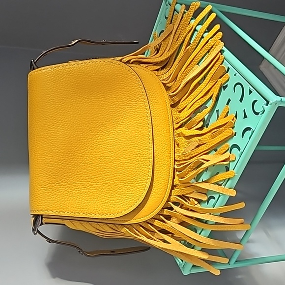 Coach Handbags - Coach saddle bag 23 with fringe